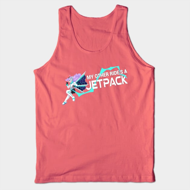 My Other Ride's a Jetpack Tank Top by zacharymorgan